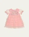 Tutu Du Monde Girl's Gardens Gate Embellished Tutu Dress In French Rose