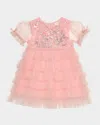 Tutu Du Monde Girl's Gardens Gate Embellished Tutu Dress In French Rose
