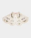 Tutu Du Monde Girl's Golden Daisies Cape In Pink