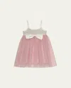 Tutu Du Monde Girl's Jolie Embellished Bow Tutu Dress In Fairy Floss Mix