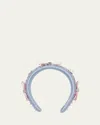 Tutu Du Monde Girl's Pavillion Perfection Headband In Blue Chill