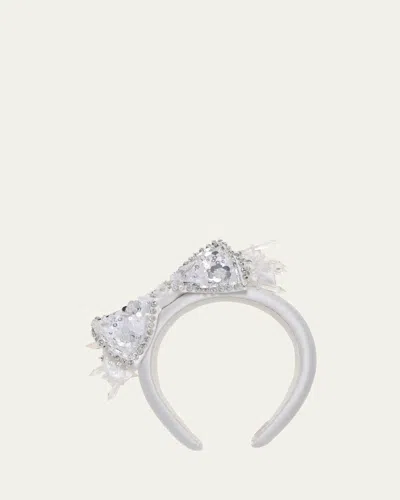 Tutu Du Monde Kids' Girl's Wrapped Up Headband In Milk