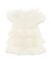 Tutu Du Monde Girls' Tiered Tulle Tutu Dress - Baby In Milk