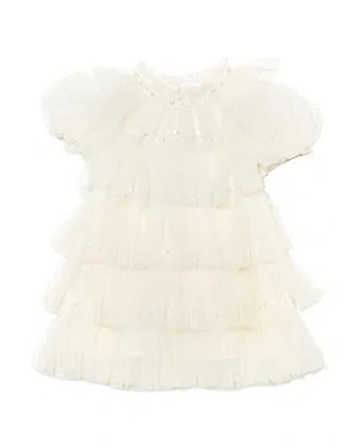 Tutu Du Monde Girls' Tiered Tulle Tutu Dress - Baby In Milk