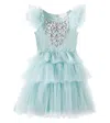 TUTU DU MONDE GLITTERING GLACIERS EMBELLISHED TULLE DRESS