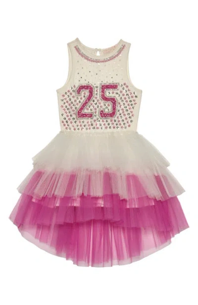 Tutu Du Monde Kids' Team Spirit Tutu Party Dress In Milk Mix