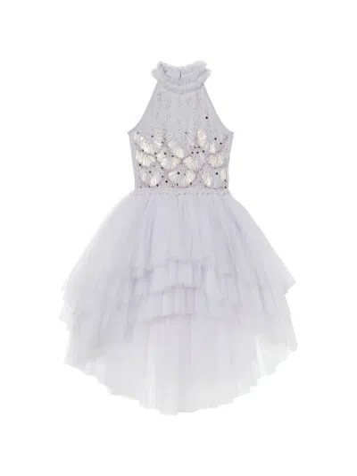 Tutu Du Monde Kids' Kiss & Shell Tutu Dress In Blue