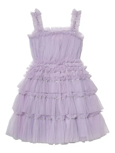 Tutu Du Monde Kids' Lola Tulle Dress In Purple
