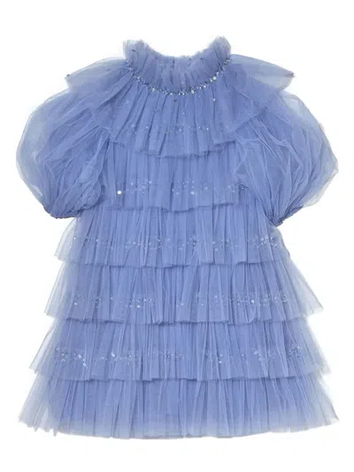 Tutu Du Monde Kids' Love Parade Tulle Dress In Blue