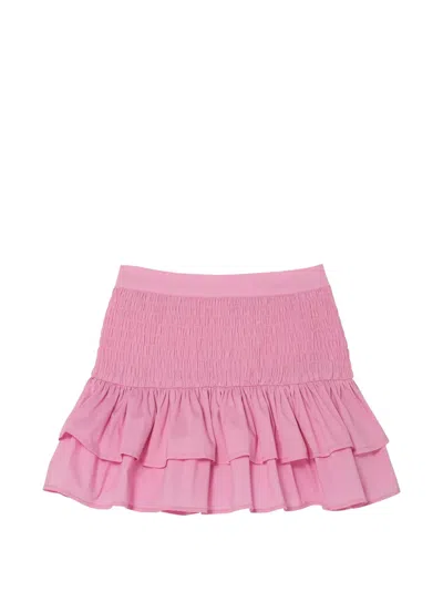 Tutu Du Monde Kids' Mariposa Ruffled Skirt In Pink
