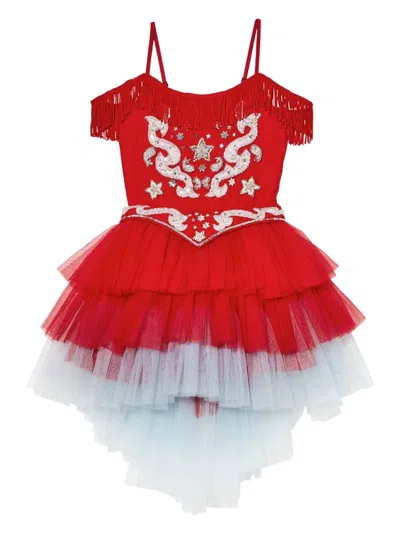 Tutu Du Monde Milly The Kid Tutu Dress In Red