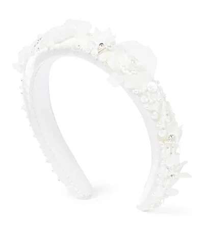 Tutu Du Monde Kids' Embellished Headband In White