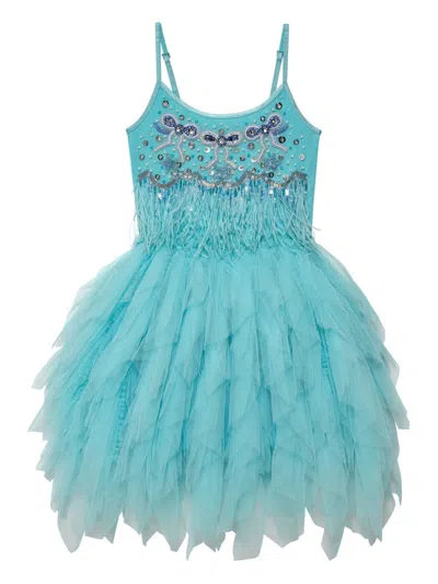 Tutu Du Monde Kids' Putting On The Glitz Tutu Dress In Blue
