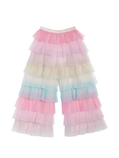 Tutu Du Monde Kids' Rainbow Reverie Tulle Trousers In Pink
