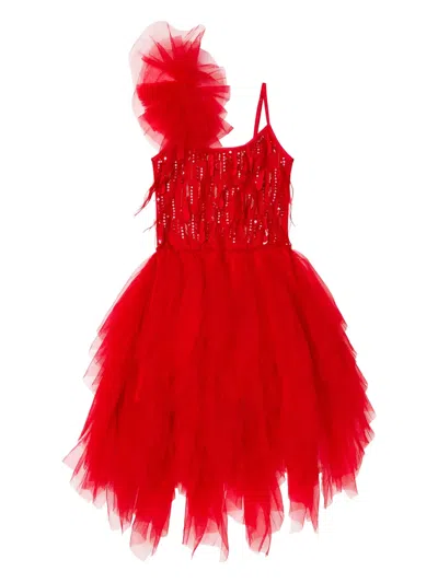 Tutu Du Monde Kids' Ruby Dazzle Tutu Dress In Red