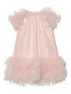 Tutu Du Monde Ruffled Tulle Dress In Pink