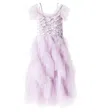 Tutu Du Monde Sequined Ruffled Tulle Dress In Purple