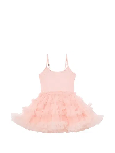Tutu Du Monde Babies' Sequin-embellished Ruffled Dress In Pink