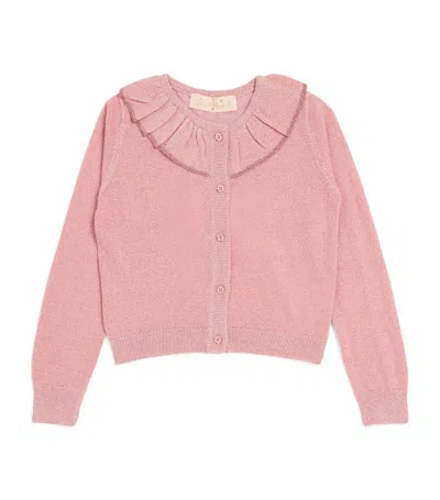 Tutu Du Monde Kids' Star Sparkle Cardigan (2-9 Years) In Pink