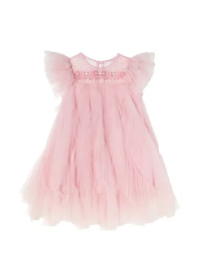 Tutu Du Monde Kids' Summit Sparkle Tulle Dress In Pink