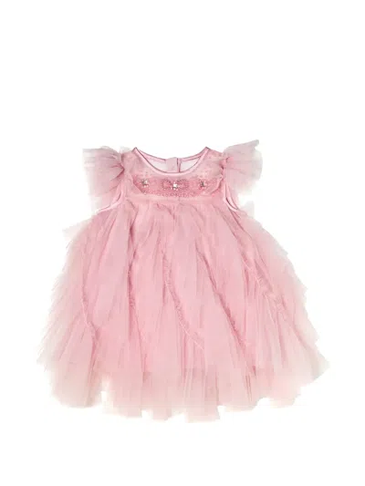 Tutu Du Monde Babies' Summit Sparkle Tulle Dress In Pink