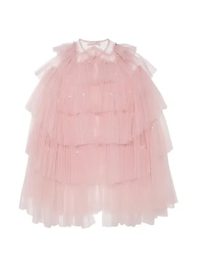 Tutu Du Monde Kids' Swan Cape In Pink
