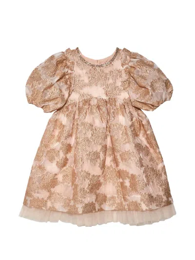 Tutu Du Monde Kids' Swiss Sweetheart Dress In Nude