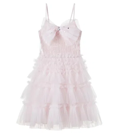 Tutu Du Monde Kids' Symphony Sequined Tulle Dress In Pink