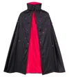 Tutu Du Monde Verziertes Cape Transylvania Aus Satin In Black