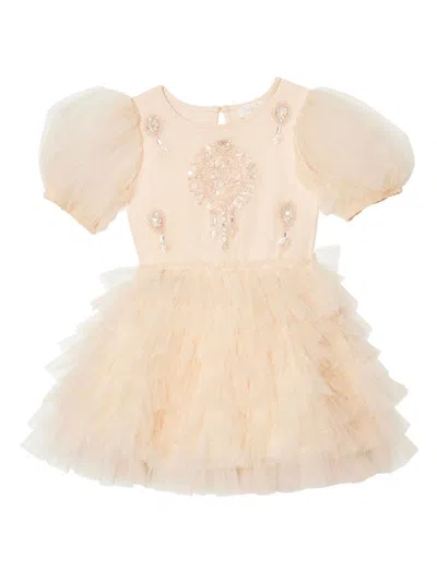 Tutu Du Monde Babies' Trinket Tutu Dress In Neutrals