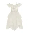 Tutu Du Monde Tulle Embellished Calliope Dress In White