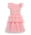 Tutu Du Monde Daphne Sequin-embellished Tiered Tulle Dress In Pink