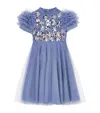 Tutu Du Monde Jardin De Monet Ruffled Floral Dress In Blue
