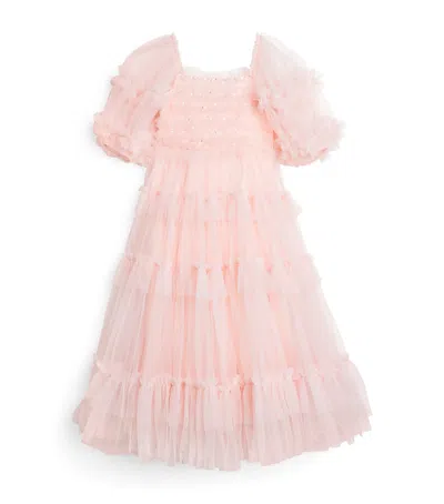 Tutu Du Monde Kids' Tulle Ruffled Halcyon Dress In Pink