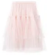Tutu Du Monde Vivienne Tiered Tulle Skirt In Almond