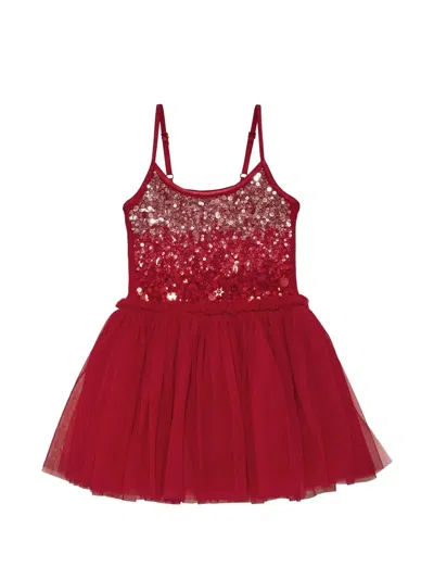 Tutu Du Monde Kids' Winter Waltz Sequin-embellished Dress In Purple