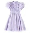Tutu Du Monde Yasmin Embellished Floral Tulle Dress In Purple