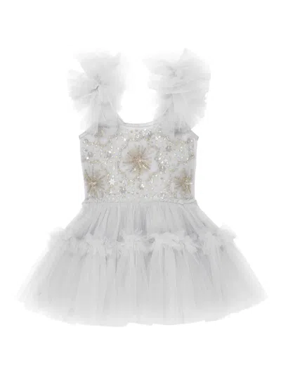 Tutu Du Monde Babies' Your Grace Sequin-embellished Dress In Gray