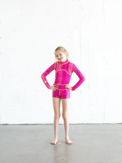 Tutublue Kids'  Girls' One-piece Swimsuit In Pink