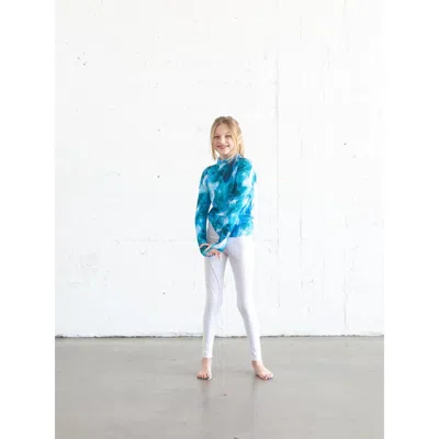 Tutublue Kids'  Girls' Rash Guard Swim Top In Multi