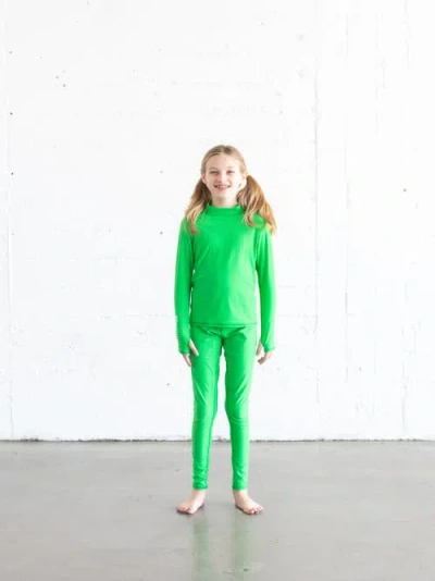 Tutublue Kids'  Girls' Swim Leggings In Green