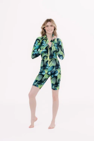 Tutublue One-piece Swimsuit In Green
