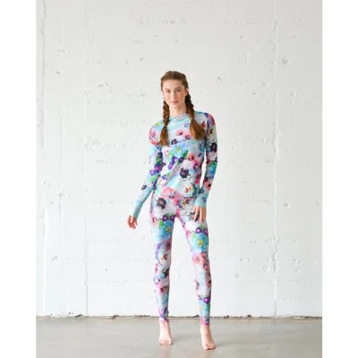 Tutublue Pullover Raglan Rash Guard Swim Top In Multi