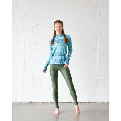 Tutublue Pullover Raglan Rash Guard Swim Top In Multi