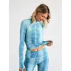Tutublue Pullover Rash Guard Swim Top In Blue
