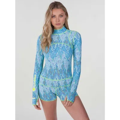 Tutublue Short One-piece Swimsuit In Blue