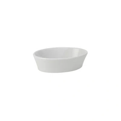 Tuxton 0.5qt. Ceramic Oval In White