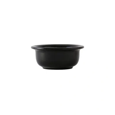 Tuxton 12 Piece Ceramic Round Duratux Pot Pie In Black
