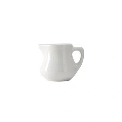 Tuxton 3.5 Oz. Creamer In Porcelain White