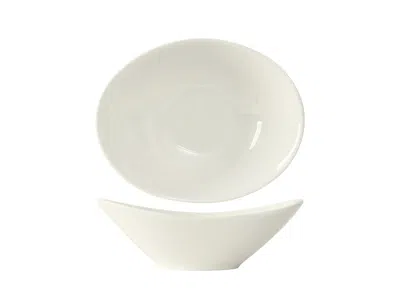 Tuxton Accessories Capistrano Bowl 10oz 7"x5-1/2"x2-1/2", 12 Pieces In White